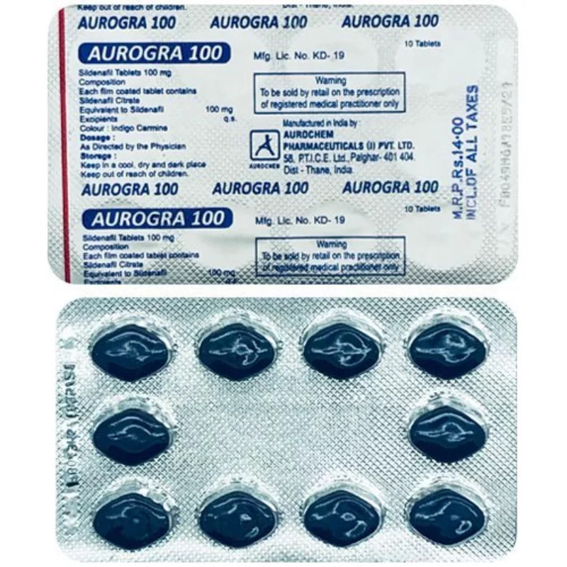 Aurogra 100mg Aurogra 100mg